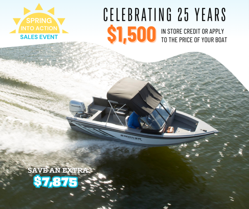 ADVANCED MARINE & POWERSPORTS 2023 SmokerCraft Osprey 172 w Yamaha VF115